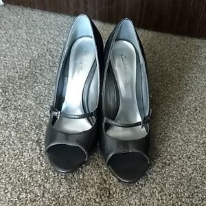 Silver heels